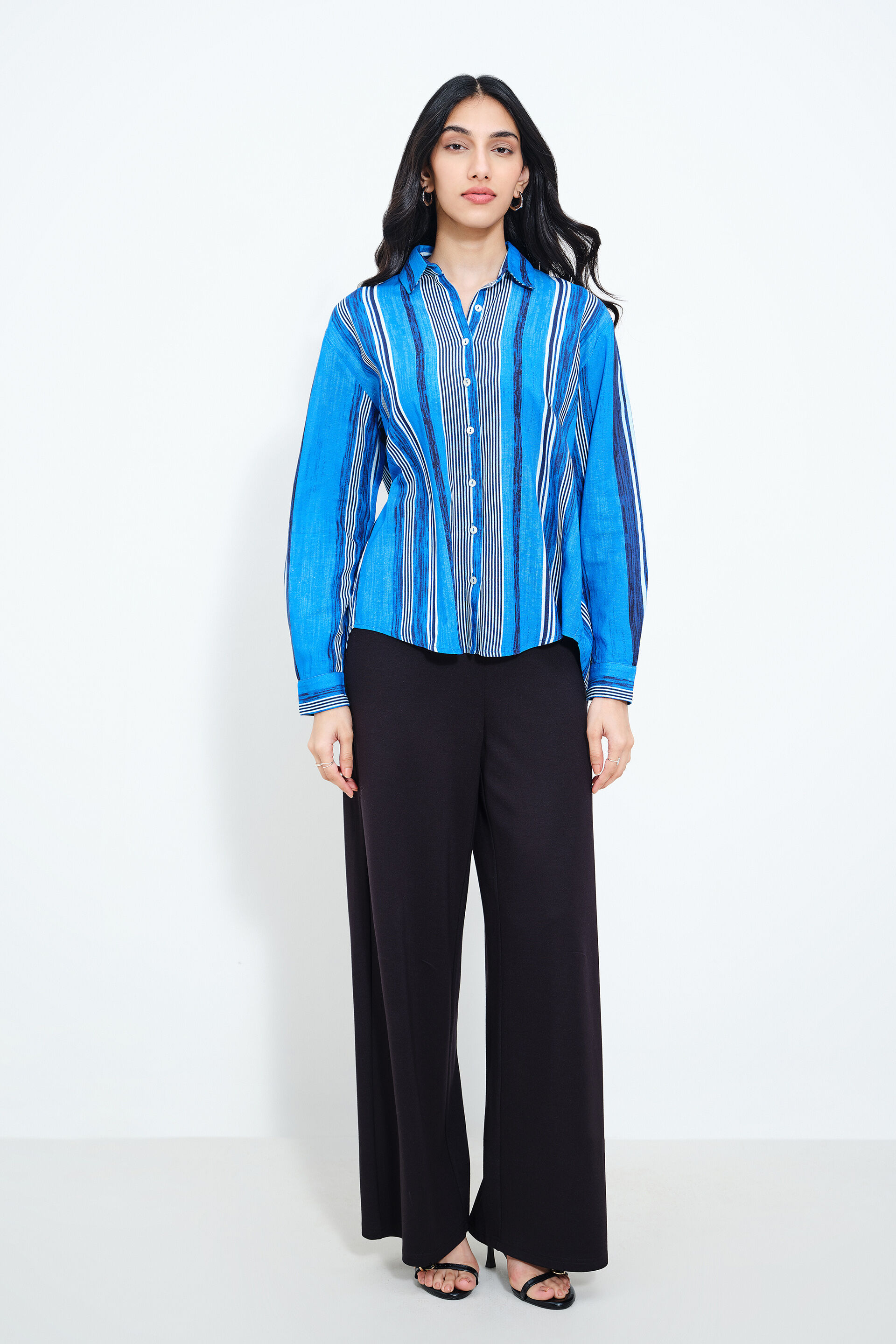 Serene Sapphire Shirt, Blue, image 2